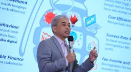 Direktur Manajemen Risiko BRI Agus Sudiarto. (Dok. BRI)