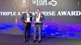Dalam ajang The Asset 25th Anniversary, BRI dinobatkan sebagai Best Service Provider – Transaction Bank dan Best in Treasury and Working Capital-SMEs untuk region Indonesia. (Dok. BRI)