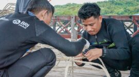 BRI Menanam Grow & Green Bantu Jaga Ekosistem Laut. (Dok. Bank BRI)