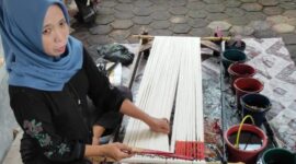 Klaster Usaha Kain Tuan Kentang Palembang. (Dok. BRI)