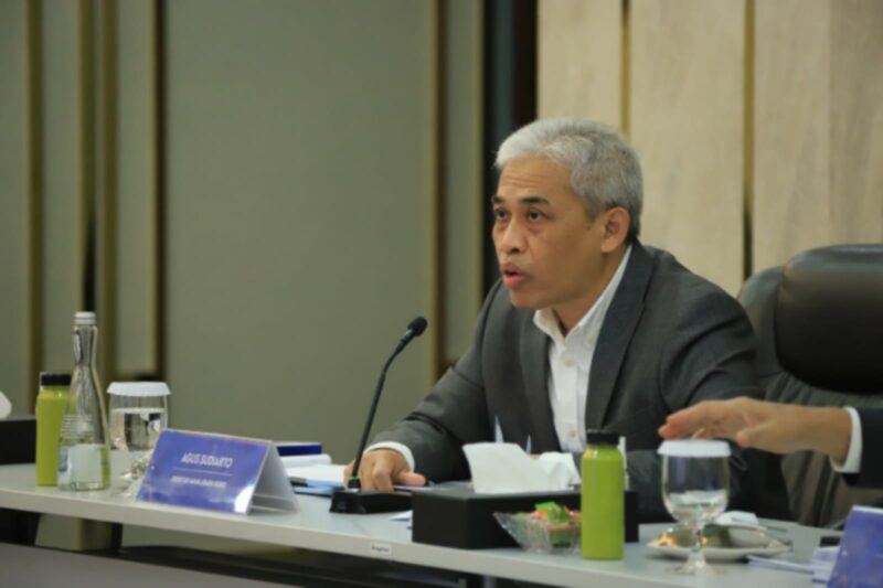 Direktur Manajemen Risiko BRI Agus Sudiarto. (Dok. BRI)