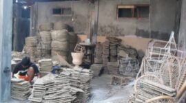 Klaster rotan di Desa Trangsan, Kabupaten Sukoharjo, Jawa Tengah. (Dok. BRI)