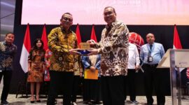 Foto : Acara penyerahan Sertifikat Lisensi BNSP kepada LSP IKEPAMI di Jakarta. Acara ini dihadiri oleh berbagai pemangku kepentingan industri pasar modal, termasuk perwakilan dari OJK, PT Bursa Efek Indonesia, dan asosiasi terkait, Jakarta (3/7/24). (Doc.Ist)