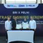 Pada Senin (23/9/2024), BRI dengan PT Pelayaran Nasional Indonesia (Persero) atau biasa disebut PELNI sepakat untuk memperkuat ekosistem layanan dengan menghadirkan fitur Reservasi dan Payment Point Tiket Kapal Laut PELNI melalui AgenBRILink di seluruh Indonesia. (Dok. BRI)
