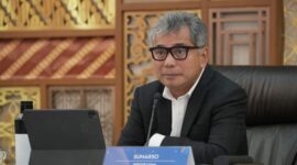 Direktur Utama BRI Sunarso pada press conference Kinerja Keuangan BRI Triwulan III 2024 di Jakarta (30/10/2024). (Dok. BRI)
