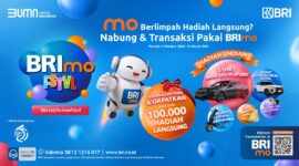 PT Bank Rakyat Indonesia (Persero) Tbk kembali menghadirkan BRImo FSTVL 2024 sebagai program eksklusif untuk seluruh nasabah Tabungan BRI pengguna Super Apps BRImo. (Dok. BRI)