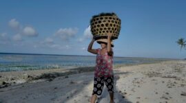 BRI melalui KUR BRI dukung edukasi serta permodalan untuk meningkatkan kapasitas produksi sebagian besar petani rumput laut Dusun Semaya, Desa Suana, Nusa Penida, Bali. (Dok. BRI)