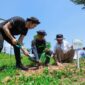 Kelompok Tani Hutan (KTH) bersama program BRI Menanam-Grow & Green memulihkan kerusakan hutan di kawasan Desa Malasari diakibatkan adanya aktivitas tambang warga. (Dok. BRI)
