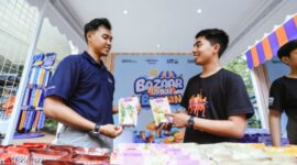Potret Bazar UMKM BRIliaN yang berlangsung di Area Taman BRI, Jakarta pada Jumat (15/11/2024). (Dok. BRI)