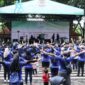Kegiatan Kafegama Fun Walk 2024 sukses diselenggarakan pada Minggu, 8 Desember 2024 di Kawasan Taman Mini Indonesia Indah Jakarta. (Dok. BRI).