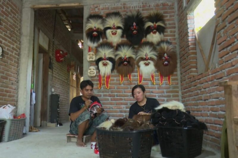 Boyadi, pemilik Galeri Reog Ponorogo. (Dok. BRI)