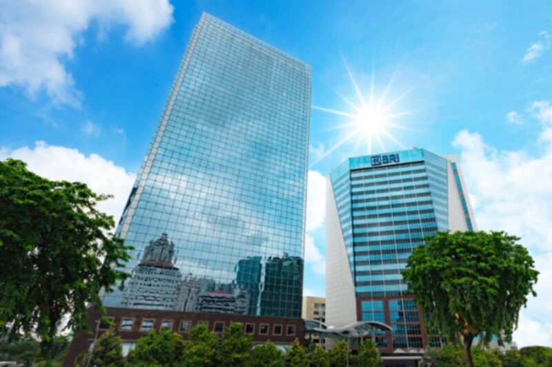 Gedung PT Bank Rakyat Indonesia (Persero) Tbk atau BRI. (Dok. BRI).