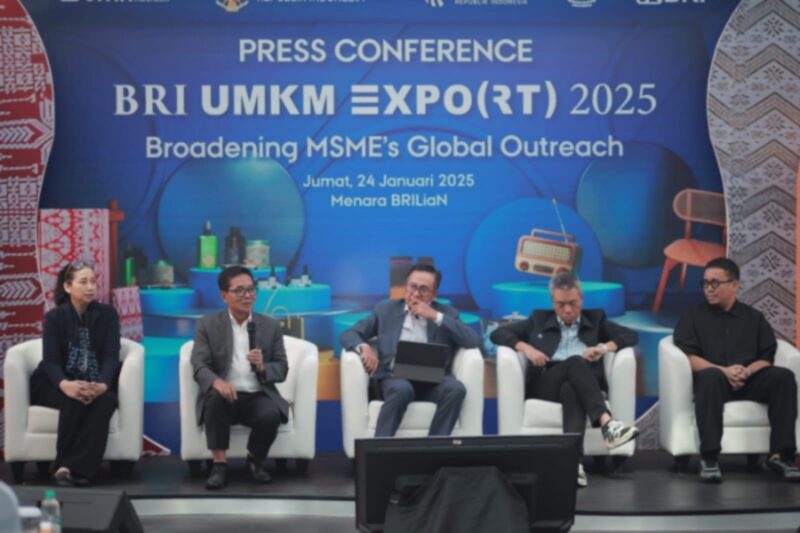 Press Conference BRI UMKM EXPO(RT) 2025 di Jakarta (24/01/2025). (Dok. BRI)
