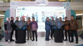 BRI berkaloborasi dengan Garuda Indonesia dalam gelaran Garuda Indonesia Umrah Travel Fair (GUTF) 2025. (Dok. BRI)