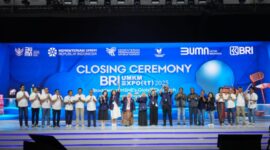 PT Bank Rakyat Indonesia (Persero) Tbk. resmi menutup rangkaian acara BRI UMKM EXPO(RT) 2025 pada Minggu, 2 Februari 2025. (Dok. BRI).
