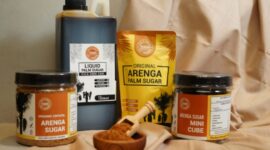 Gula Aren Temon, sebuah pengolahan gula aren asal Jawa Timur yang berhasil memperluas jangkauan pemasaran hingga ke pasar ekspor. (Dok. BRI)