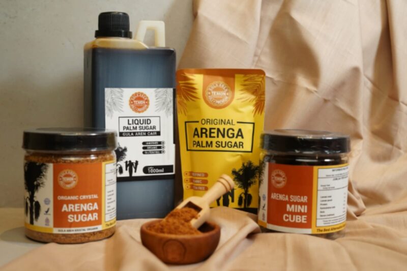 Gula Aren Temon, sebuah pengolahan gula aren asal Jawa Timur yang berhasil memperluas jangkauan pemasaran hingga ke pasar ekspor. (Dok. BRI)