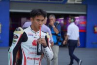 BRI mendukung Pembalap Mario Aji mengikuti ajang Moto2 tahun 2025. (Dok. BRI)