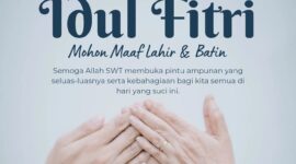 Sapulangit Media Center (SMC) dan segenap jajaran portal berita ini mengucapkan Selamat Hari Raya Idul Fitri 2025. Sapulangit melayani publikasi press release lebih dari 150 media online dengan berbagai segmentasi (a/l media: nasional (politik dan hukum), ekonomi & bisnis, celeb & beauty, pers daerah, dan sebagainya. WhatsApp: 085315557788. (Dok. Sapulangit.com)