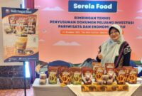 Dampak kehadiran LinkUMKM BRI dirasakan oleh Jelita Puspa Agustin, pelaku UMKM multi pangan sehat “Serela Food” yang berlokasi di Kalideres, Jakarta Barat. (Dok. BRI)