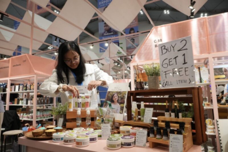 Bali Nature, brand perawatan tubuh berbahan alami asal Bali. (Dok. BRI).