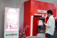 Keterangan Foto : Atm Bank DKI