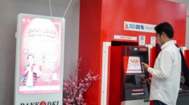 Keterangan Foto :  Atm Bank DKI