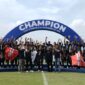 Tim Babek SS berhasil mengukuhkan diri sebagai Juara 1 Liga Kompas U-14 Powered by BRI 2024/2025. (Dok. BRI)
