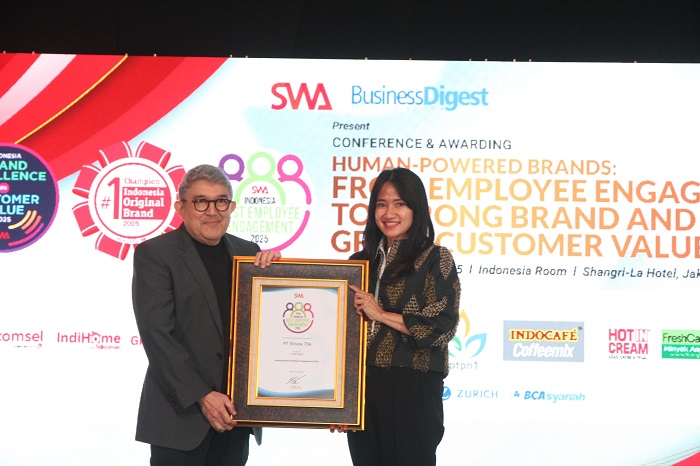 Elnusa raih Very Good di Indonesia Best Employee Engagement 2025 berkat budaya kerja sehat, inovatif, dan adaptif bagi kesejahteraan pekerja. (Dok. Pt Elnusa)