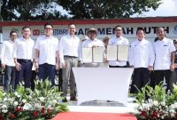 BRI hadir di Program Sapi Merah Putih! Ini bukti komitmen BRI untuk mendukung swasembada pangan dan perkuat peternak lokal di Indonesia. (Dok. BRI)