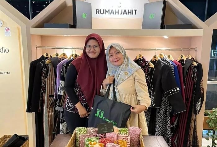 Dari rumah ke pasar global! Kisah sukses JJC Rumah Jahit bukti nyata UMKM bisa naik kelas. (Dok. BRI)