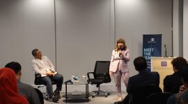 Shinta W. Kamdani ungkap strategi Indonesia Incorporated untuk atasi 7,8 juta pengangguran dan dorong ekonomi berkelanjutan. (Dok. Universitas Paramadina)