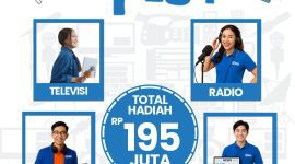BRI mengajak jurnalis nasional berpartisipasi di News Fest 2025! Menangkan hadiah menarik dan berkesempatan mengikuti program bergengsi BRI Fellowship Journalism 2026. (Dok. BRI)