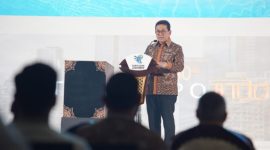 Menteri Perdagangan Budi Santoso saat membuka acara Trade Expo Indonesia (TEI) ke-40. (Dok. Trade Expo Indonesia)