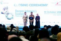 Menteri Perdagangan Budi Santoso saat resmi menutup perhelatan Trade Expo Indonesia (TEI) ke-40 Tahun 2025 di Indonesia Convention Exhibition (ICE), BSD. (Dok. Trade Expo Indonesia)