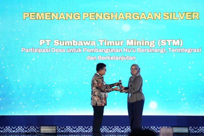 STM bangga raih Silver CSR & PDB Awards 2025! Komitmen kami untuk membangun dari desa dan mewujudkan keberlanjutan sosial. (Dok. PT Sumbawa Timur Mining)