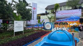 Keterangan foto : Instalasi Tangki Septic Komunal berbasis Biogas (Biodigester) di resmikan oleh Gubernur Jakarta 