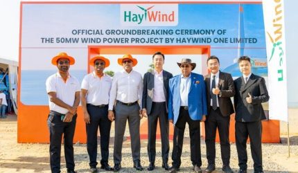 Envision Energy Dukung Transisi Energi Sri Lanka, Proyek PLTB Mannar 50 MW Resmi Dimulai